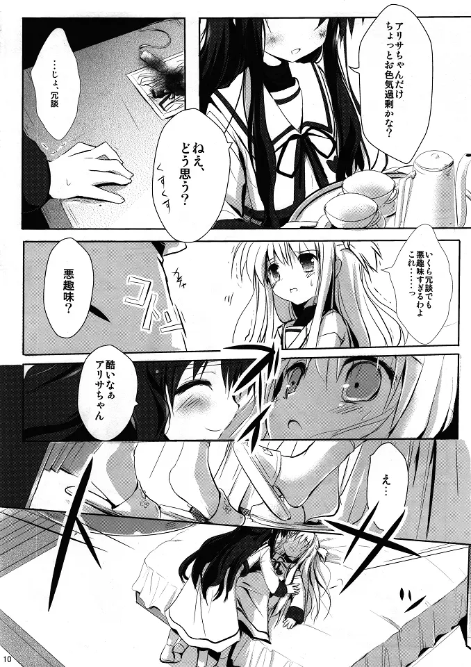 中辛ありさ。 Page.9