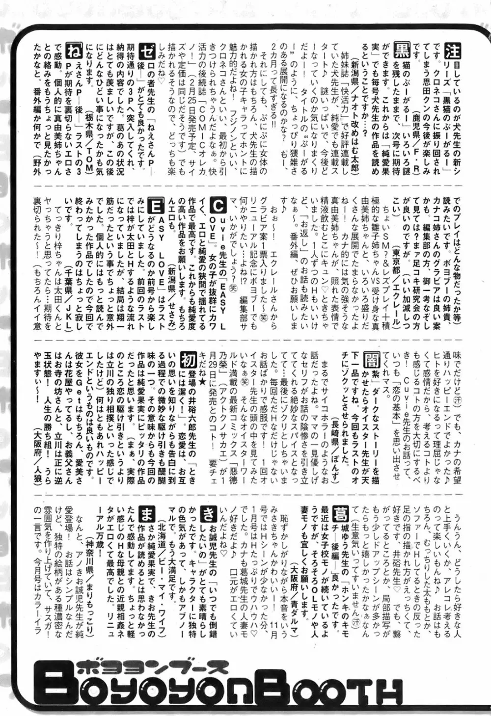 純愛果実 2008年3月号 Page.259