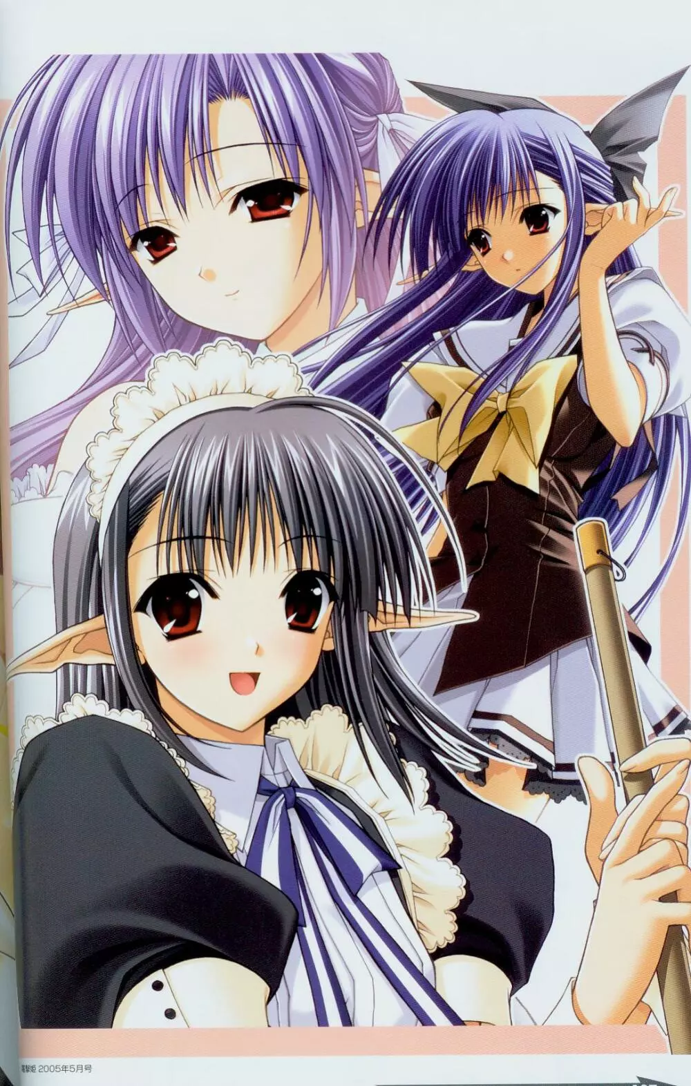 Shuffle! Tick! Tack! - Fanbook Page.53