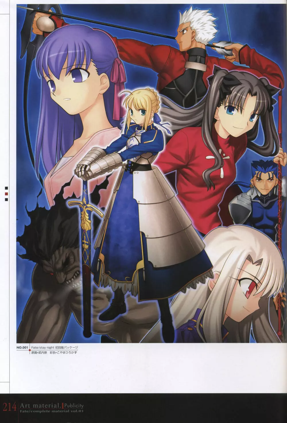フェイト/コンプリートマテリアルⅠ アートマテリアル。 Page.219