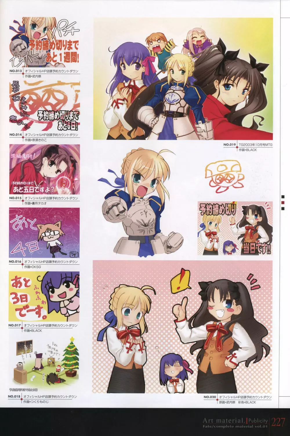 フェイト/コンプリートマテリアルⅠ アートマテリアル。 Page.232