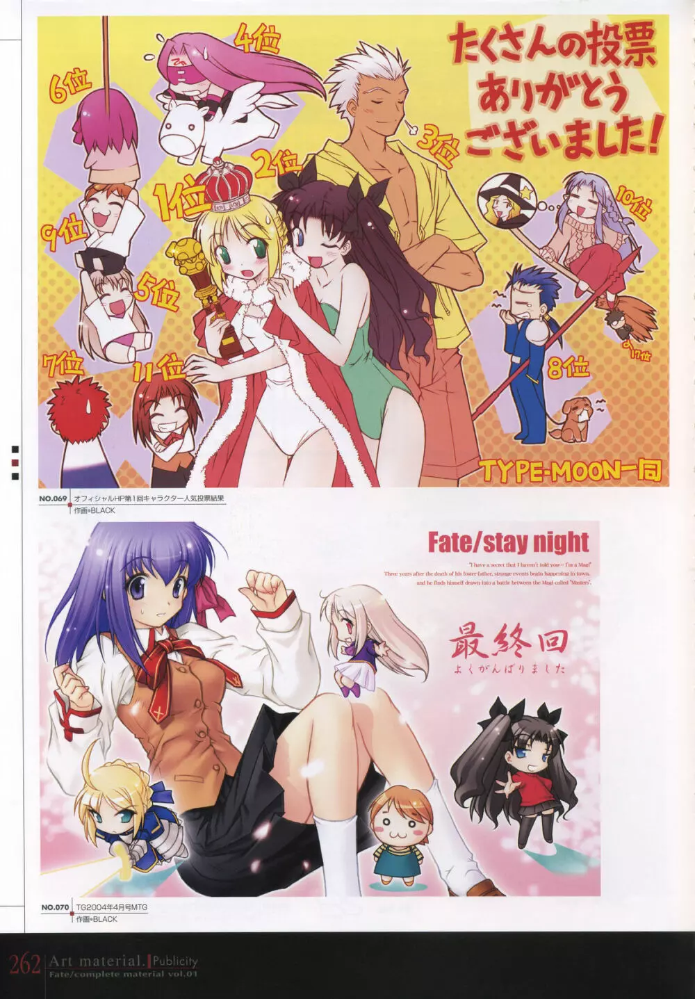 フェイト/コンプリートマテリアルⅠ アートマテリアル。 Page.267