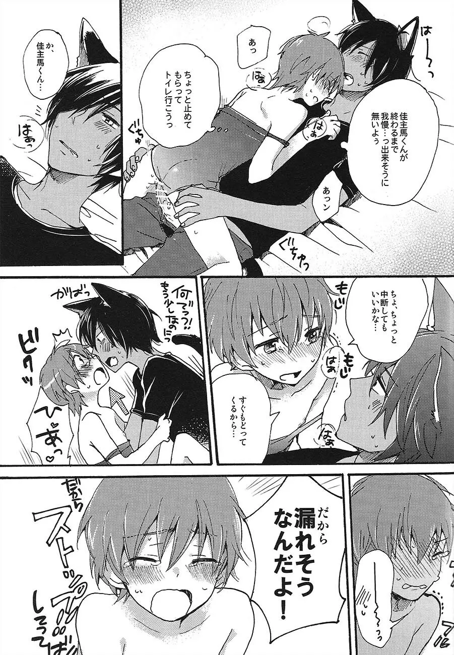 [USAcafe、Orca (にゃろ、中村) KING OF にゃんこ (サマーウォーズ) Page.15