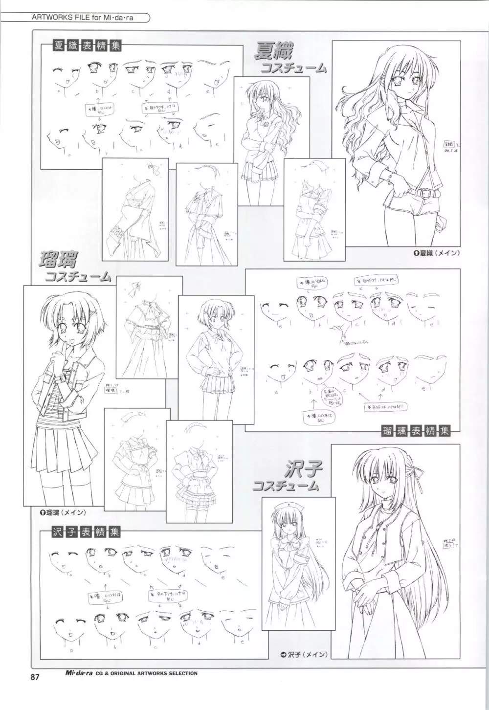 Mi・da・ra CG&原画集 Page.89