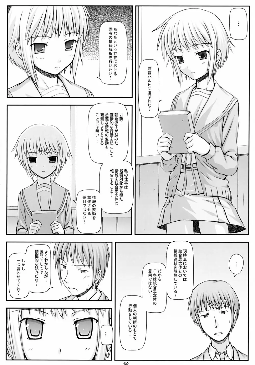 NOS vol.2 長門有希で大いに妄想するための試作実験本 Page.5