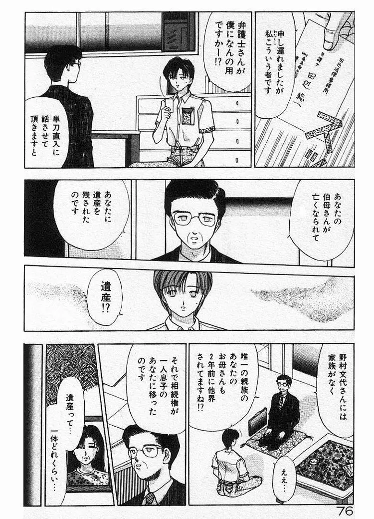 エッチなポーズで… Page.76