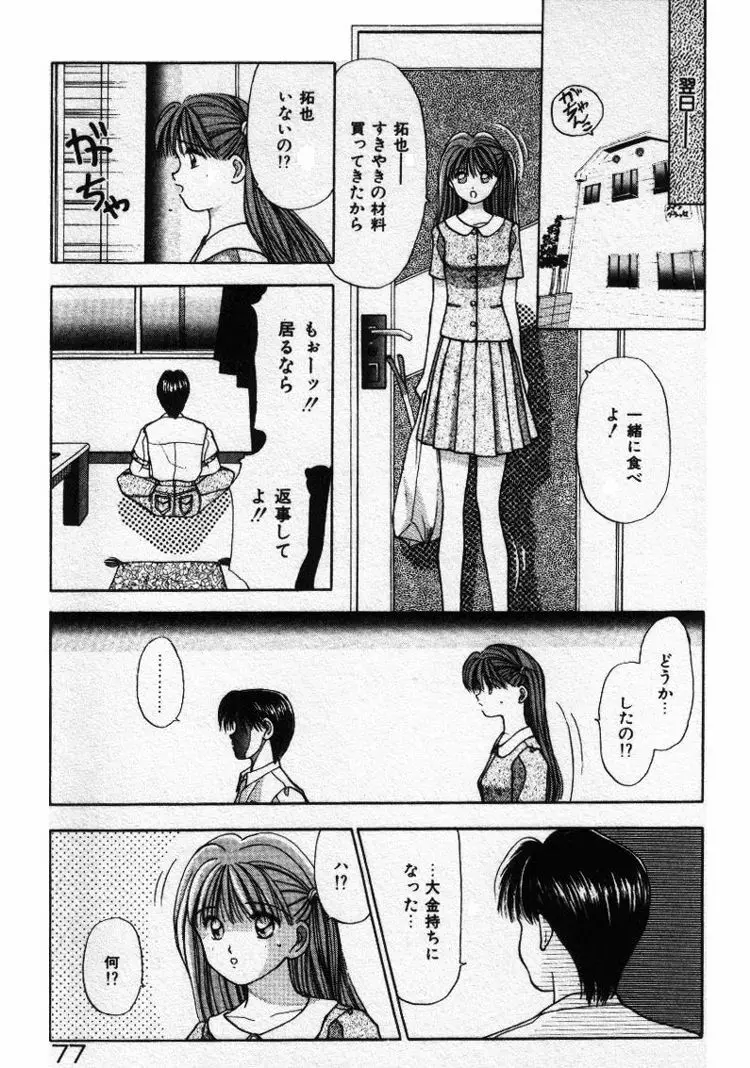 エッチなポーズで… Page.77