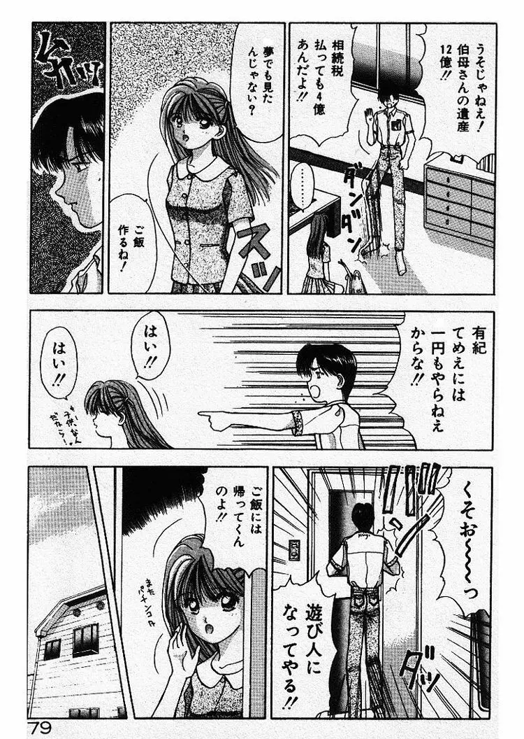 エッチなポーズで… Page.79