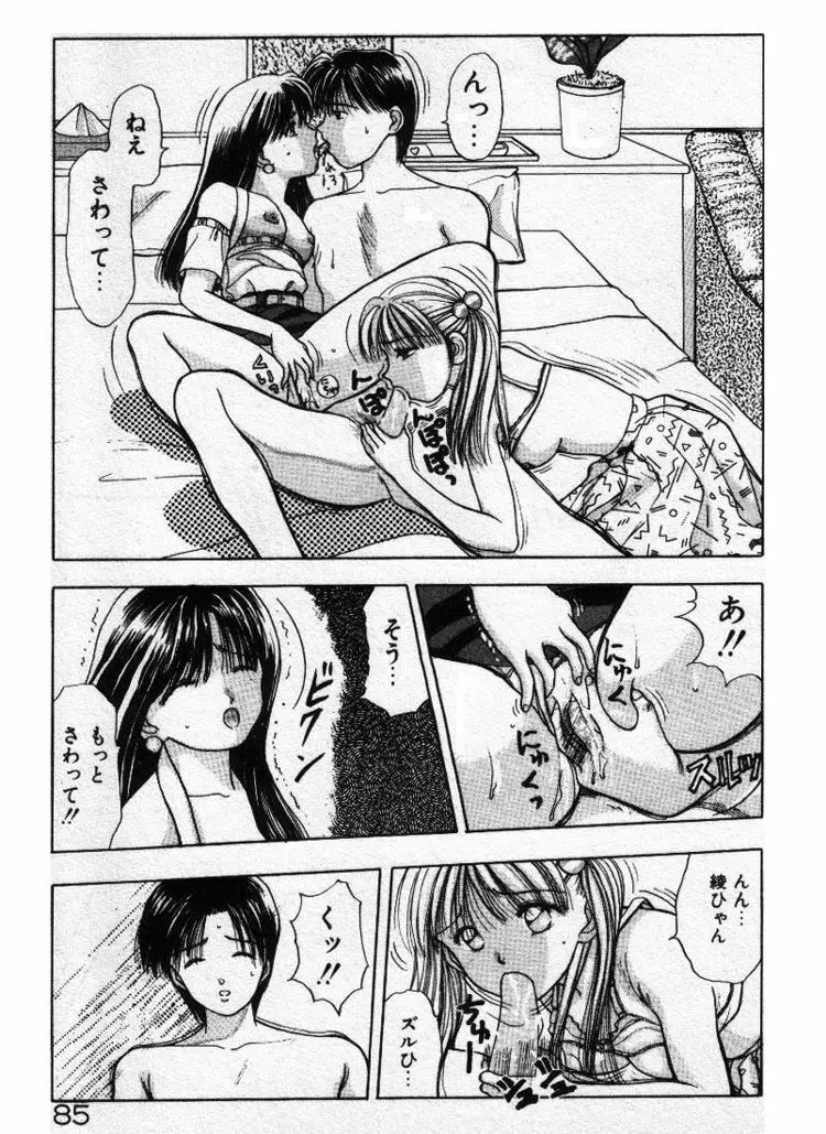 エッチなポーズで… Page.85