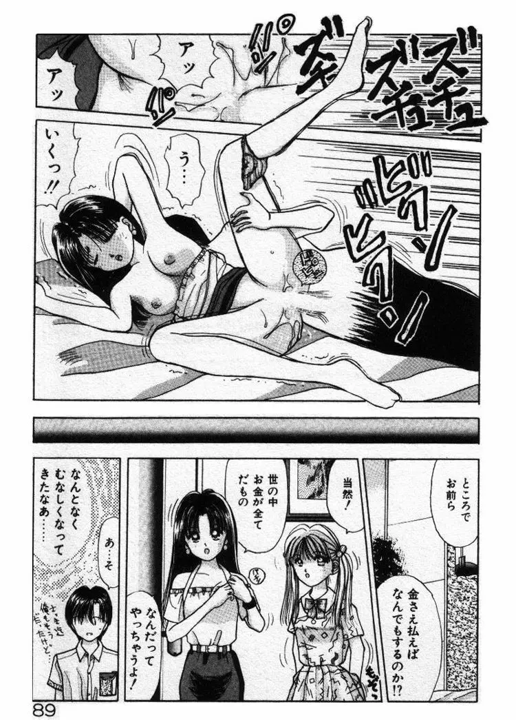 エッチなポーズで… Page.89