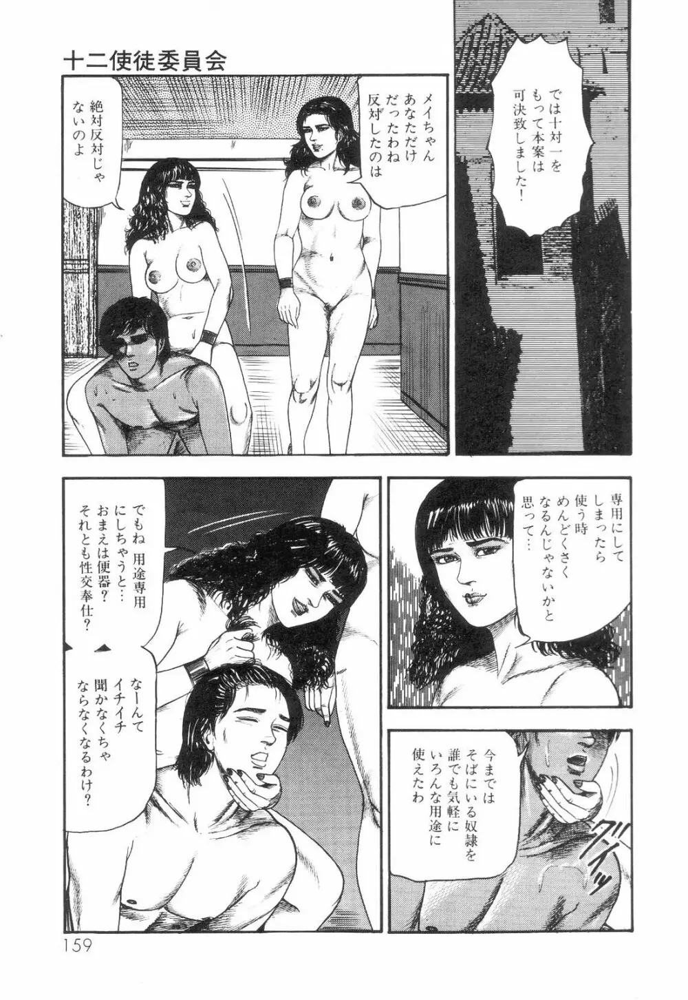 白の黙示録 第3巻 隷妻・美星編 Page.161