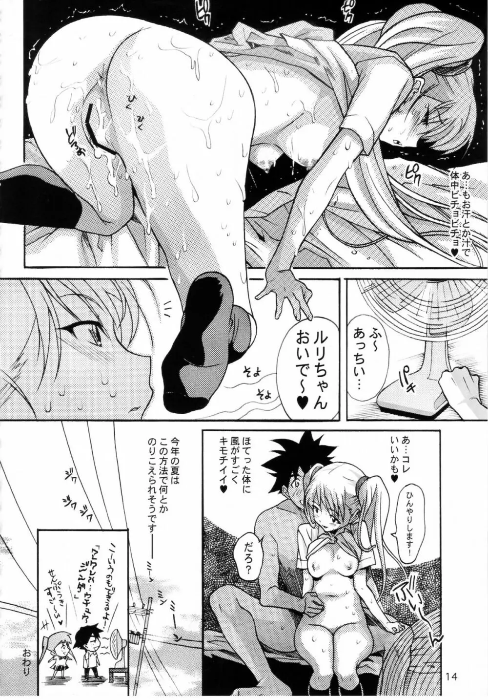 ルリとすごすアツイ夏 Page.13