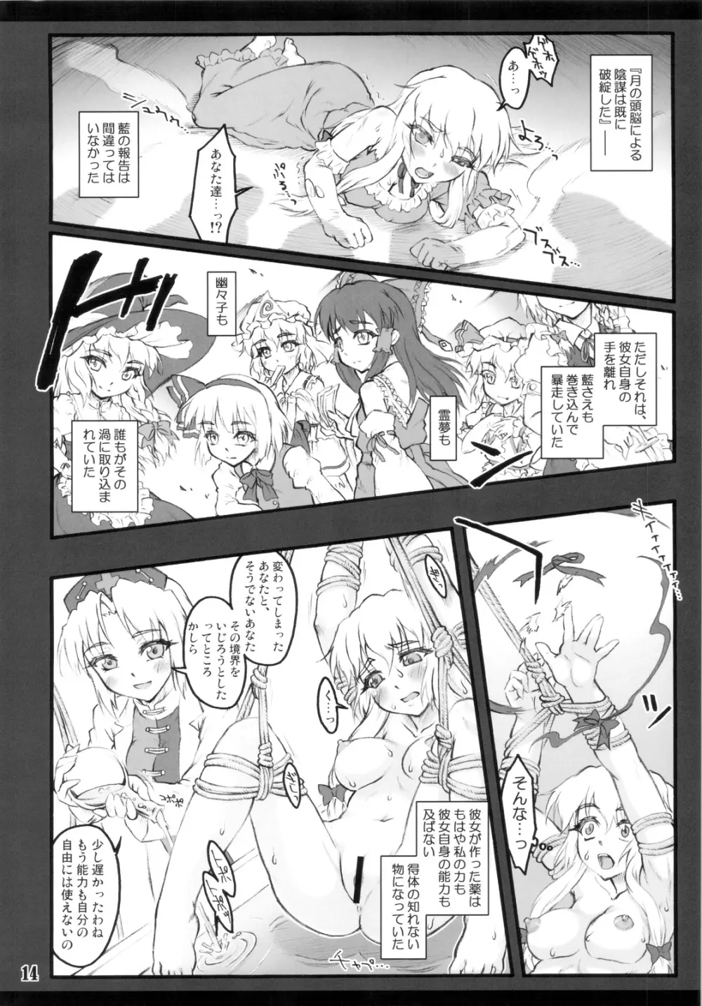 紫 ～東方少女催淫～ Page.14