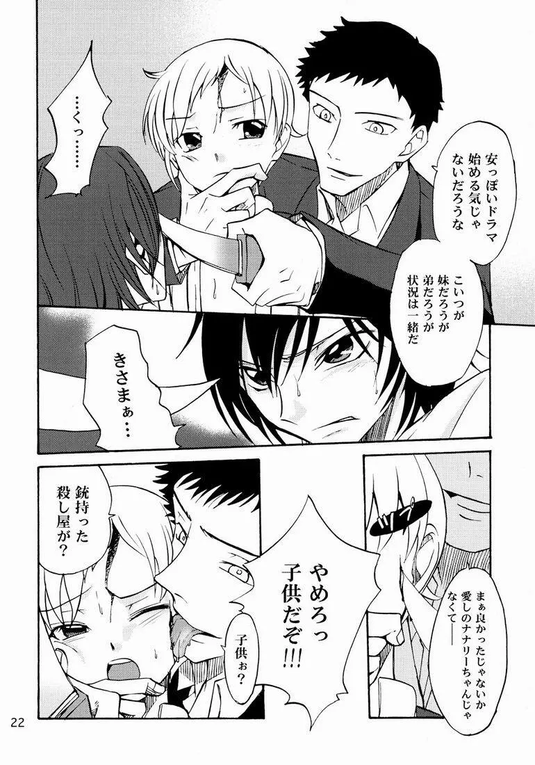 Shamon (shamon Tei) - Lelouch to Rolo no hanashi (Code Geass) Page.22