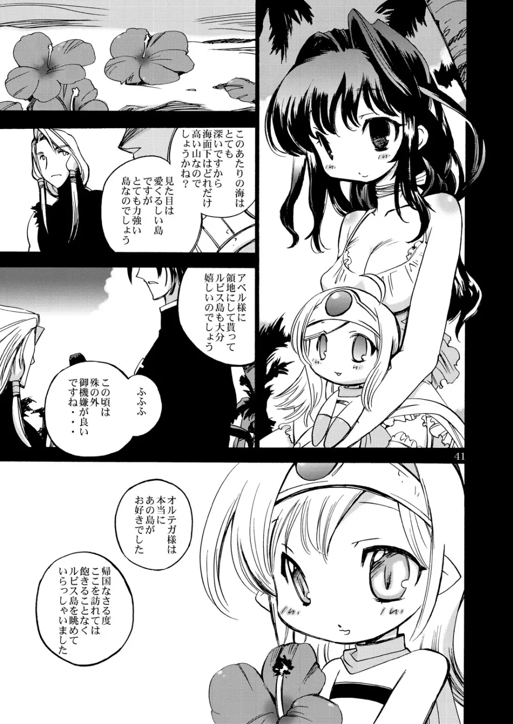 風の砦アベル 女魔剣士とペリカン男 Page.40