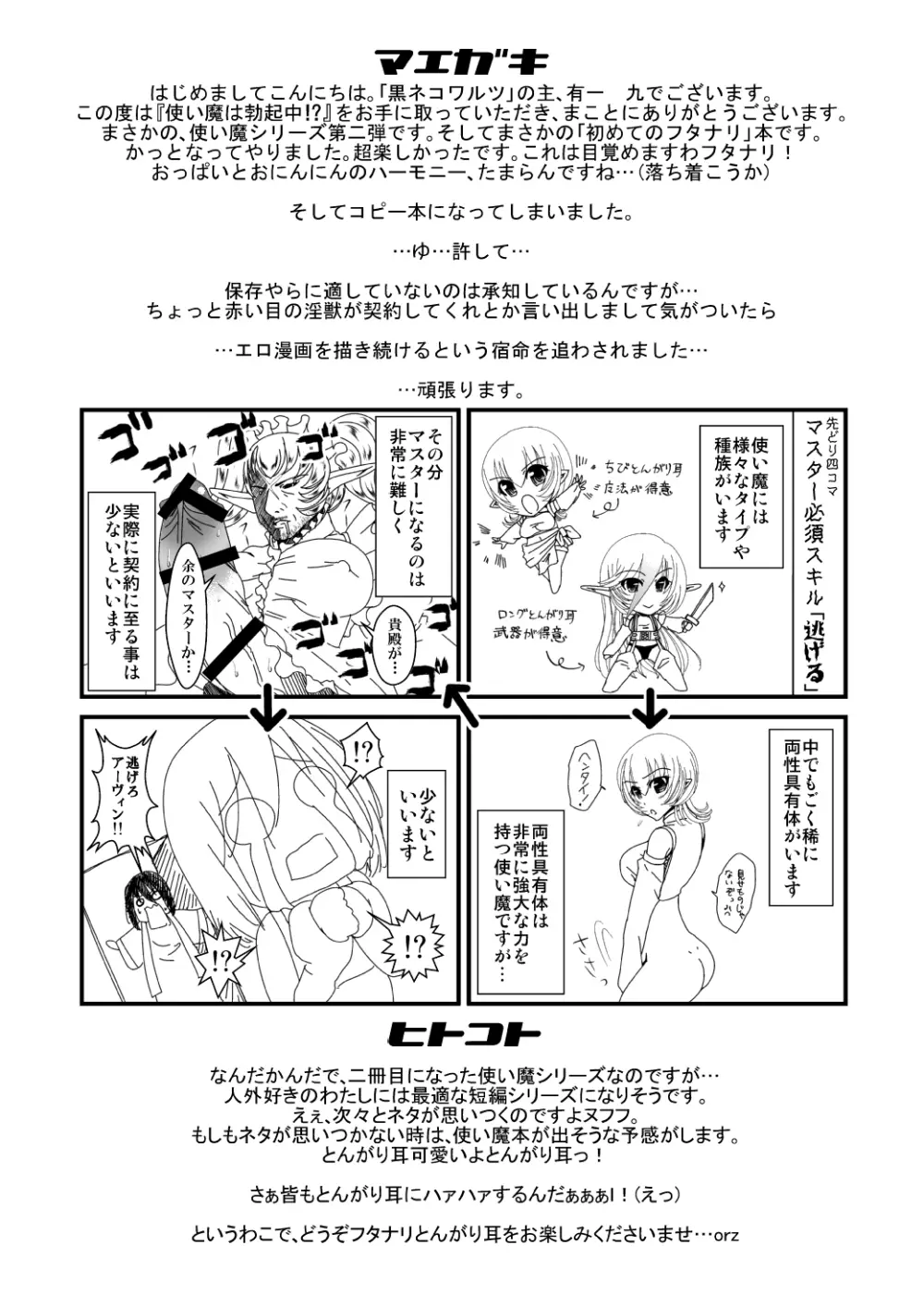 使い魔は勃起中!? Page.3