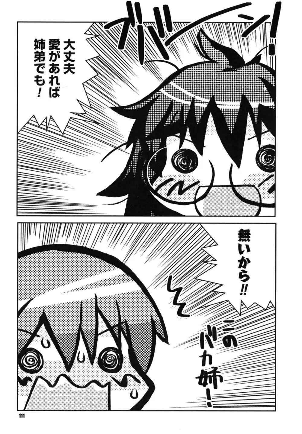 SEXしようよ! お姉ちゃん Page.112