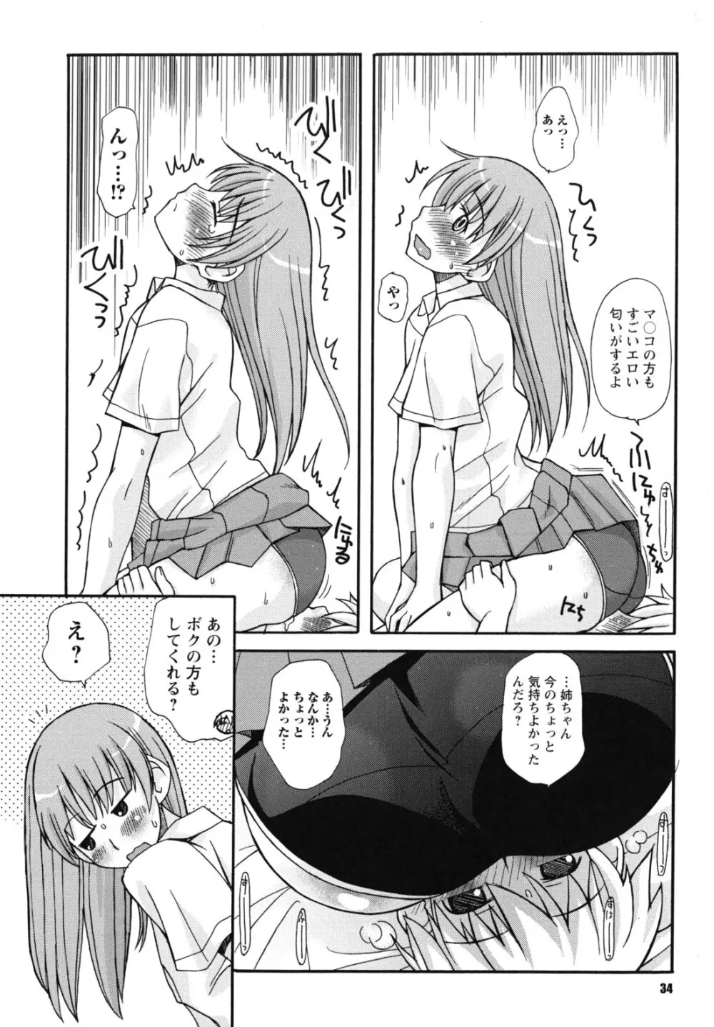 SEXしようよ! お姉ちゃん Page.35