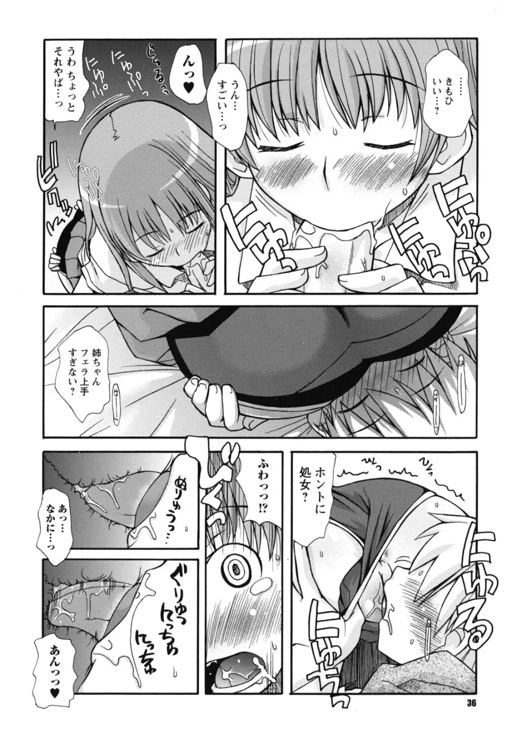 SEXしようよ! お姉ちゃん Page.37