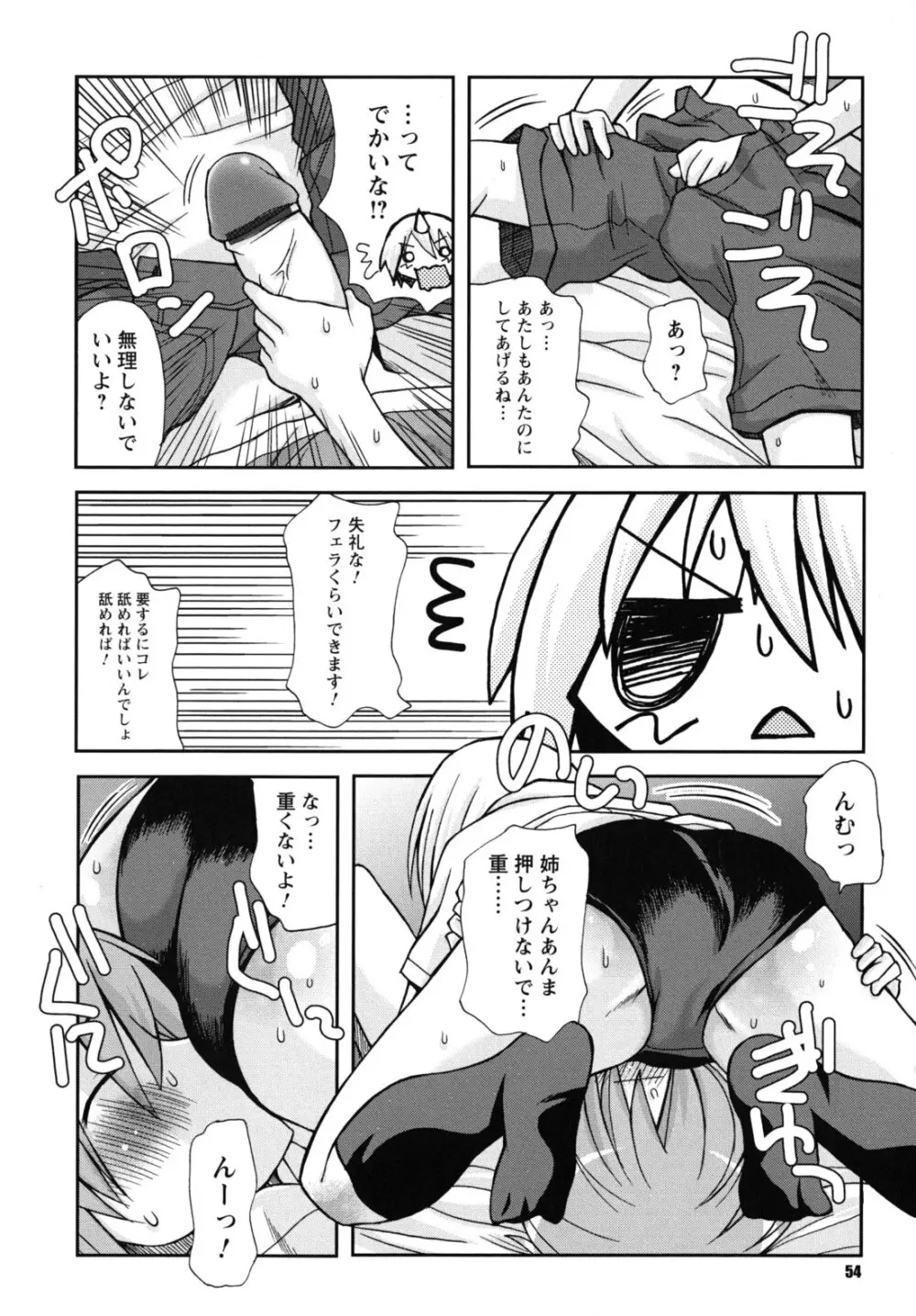 SEXしようよ! お姉ちゃん Page.55