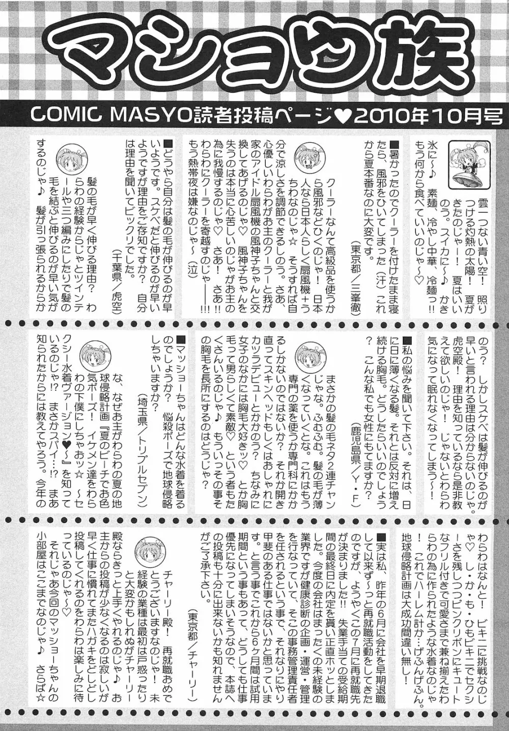 コミック・マショウ 2010年10月号 Page.255