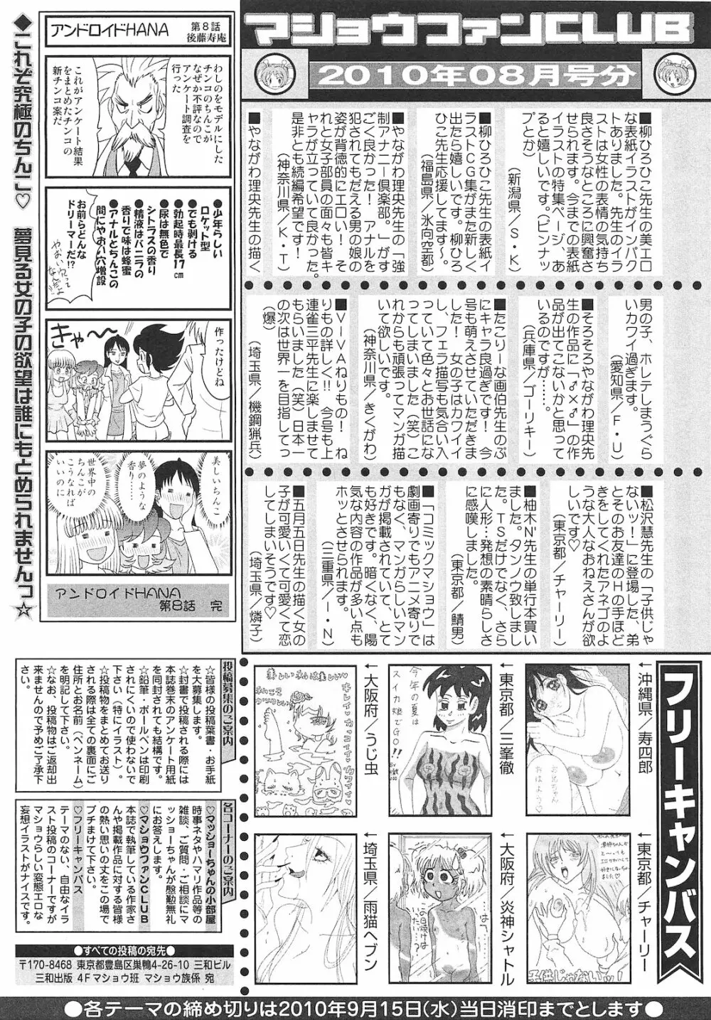 コミック・マショウ 2010年10月号 Page.256