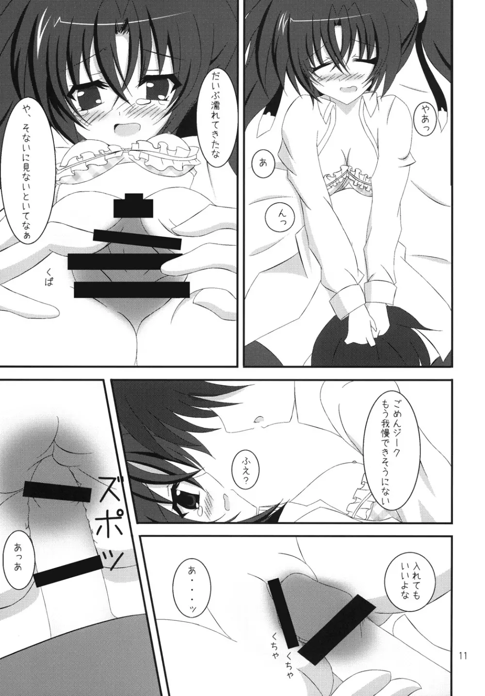 めだつのイヤやもん Page.10