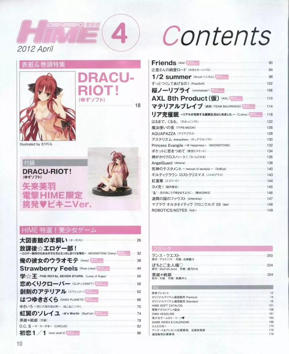 電撃姫 2012年04月号 Page.10