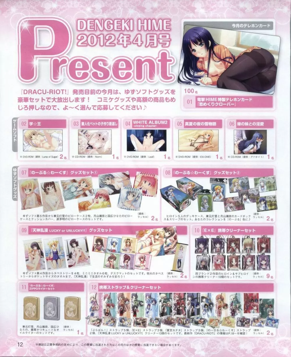 電撃姫 2012年04月号 Page.12