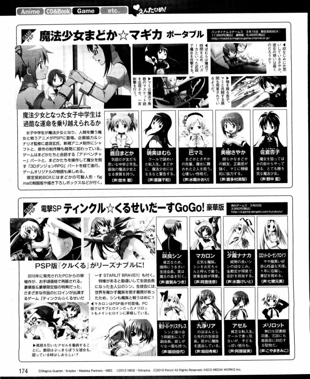 電撃姫 2012年04月号 Page.174