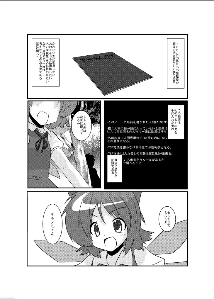 東方TS物語～チルノ編～ Page.5