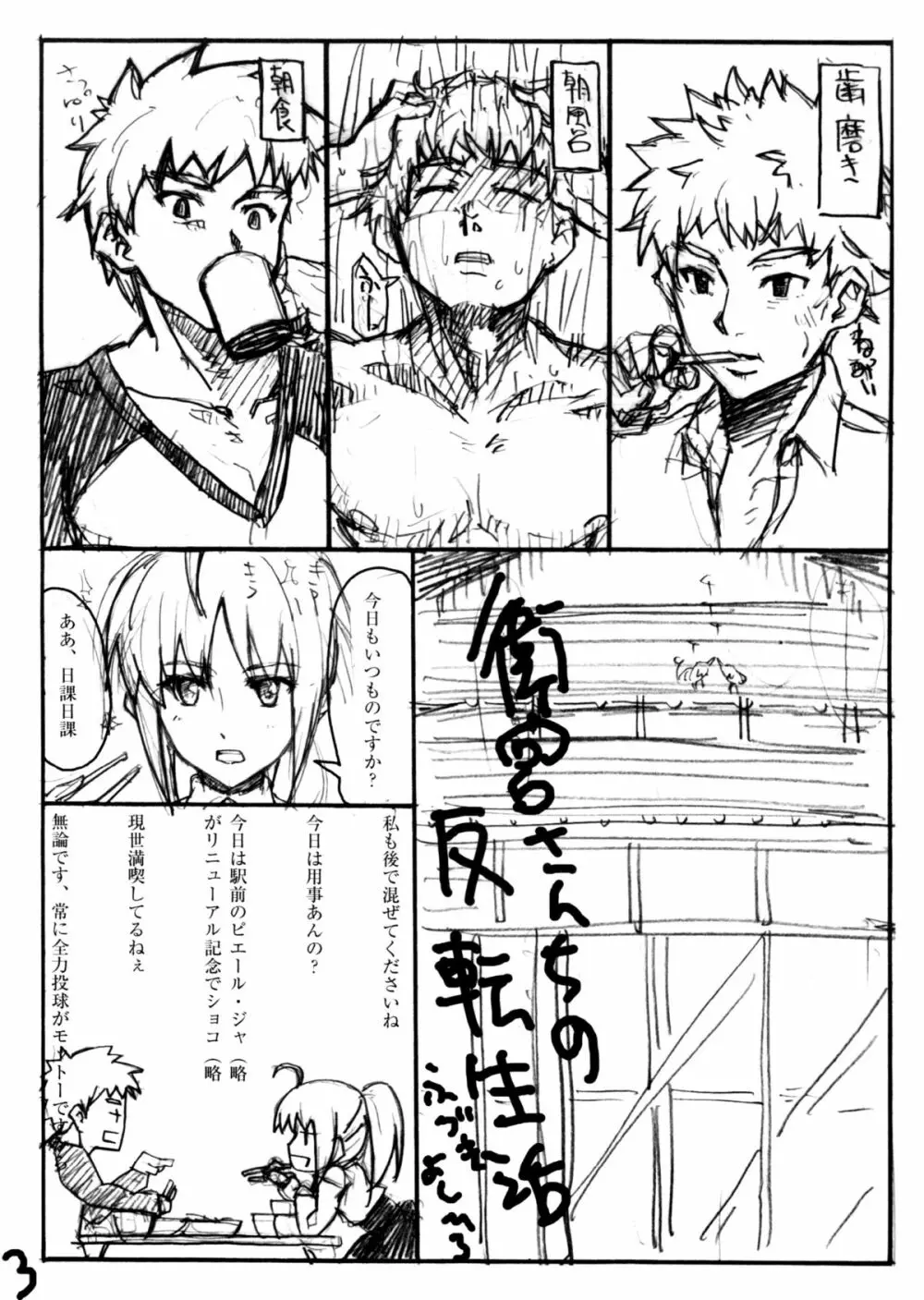 衛宮さんちの反転生活 Page.2