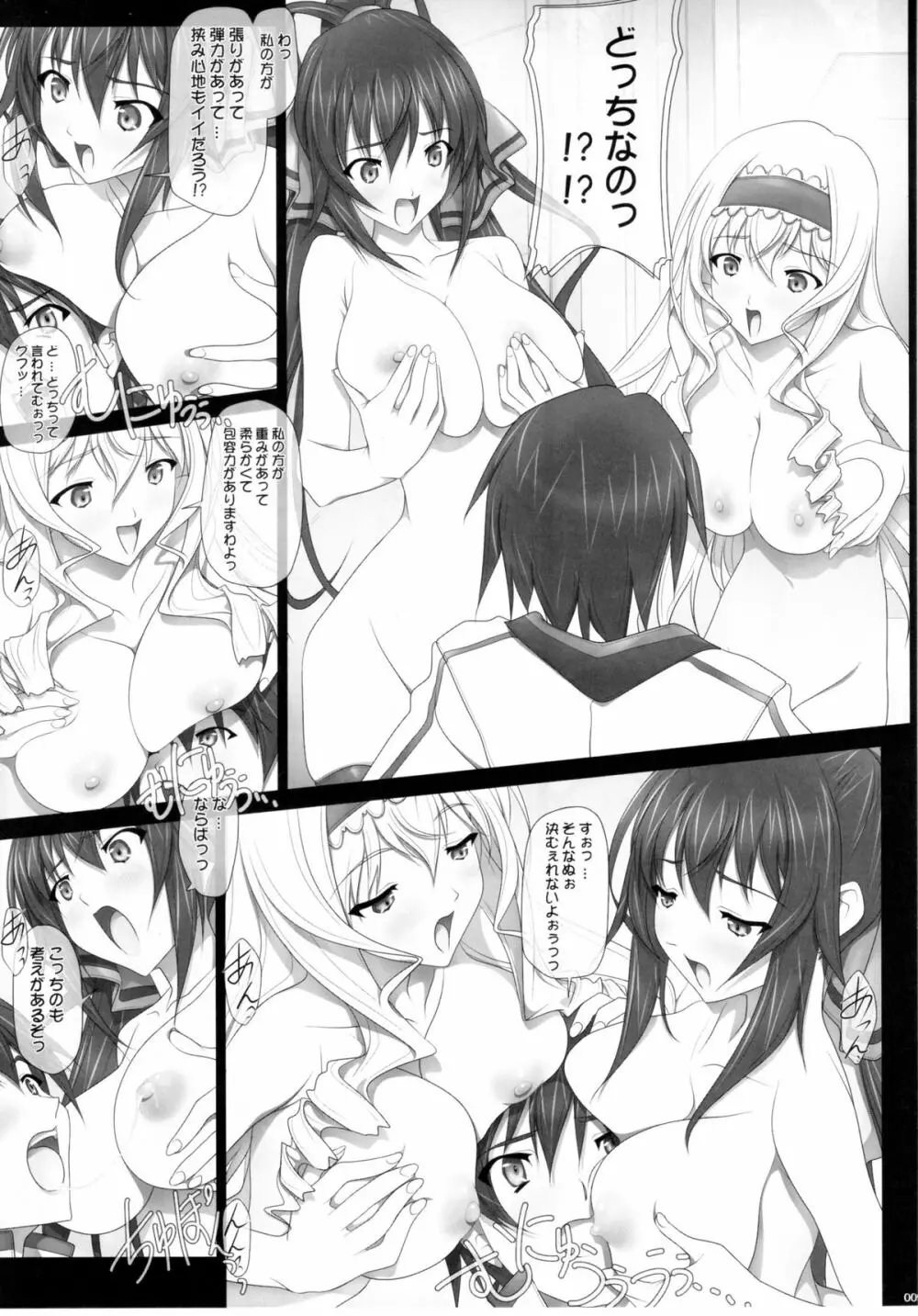 (COMIC1☆5) [彩～IRODORI～ (そよそよ) H'I,S (インフィニット・ストラトス) Page.9