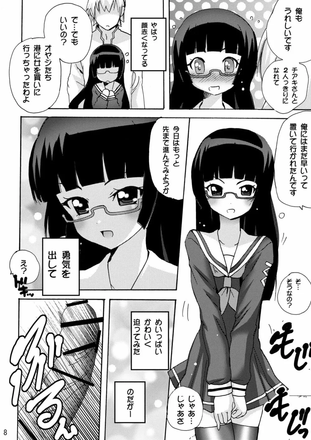 恋する宇宙海賊娘－百合・ランプ館のヒメゴト編－ Page.8