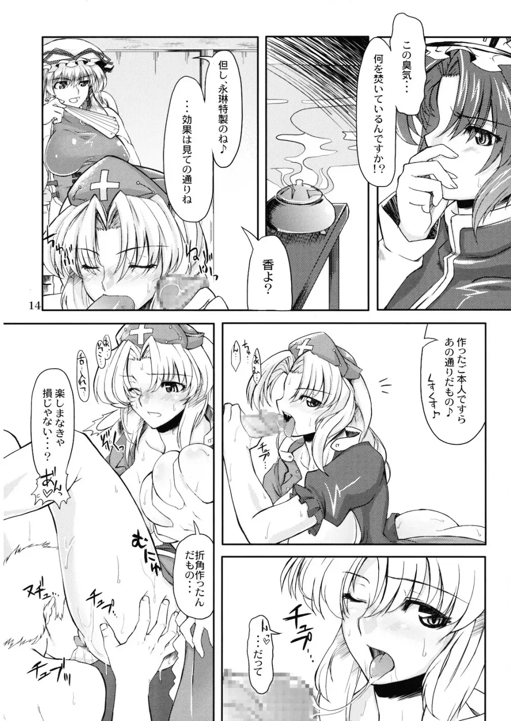 ドキッ!年増だらけの大狂艶 Page.14