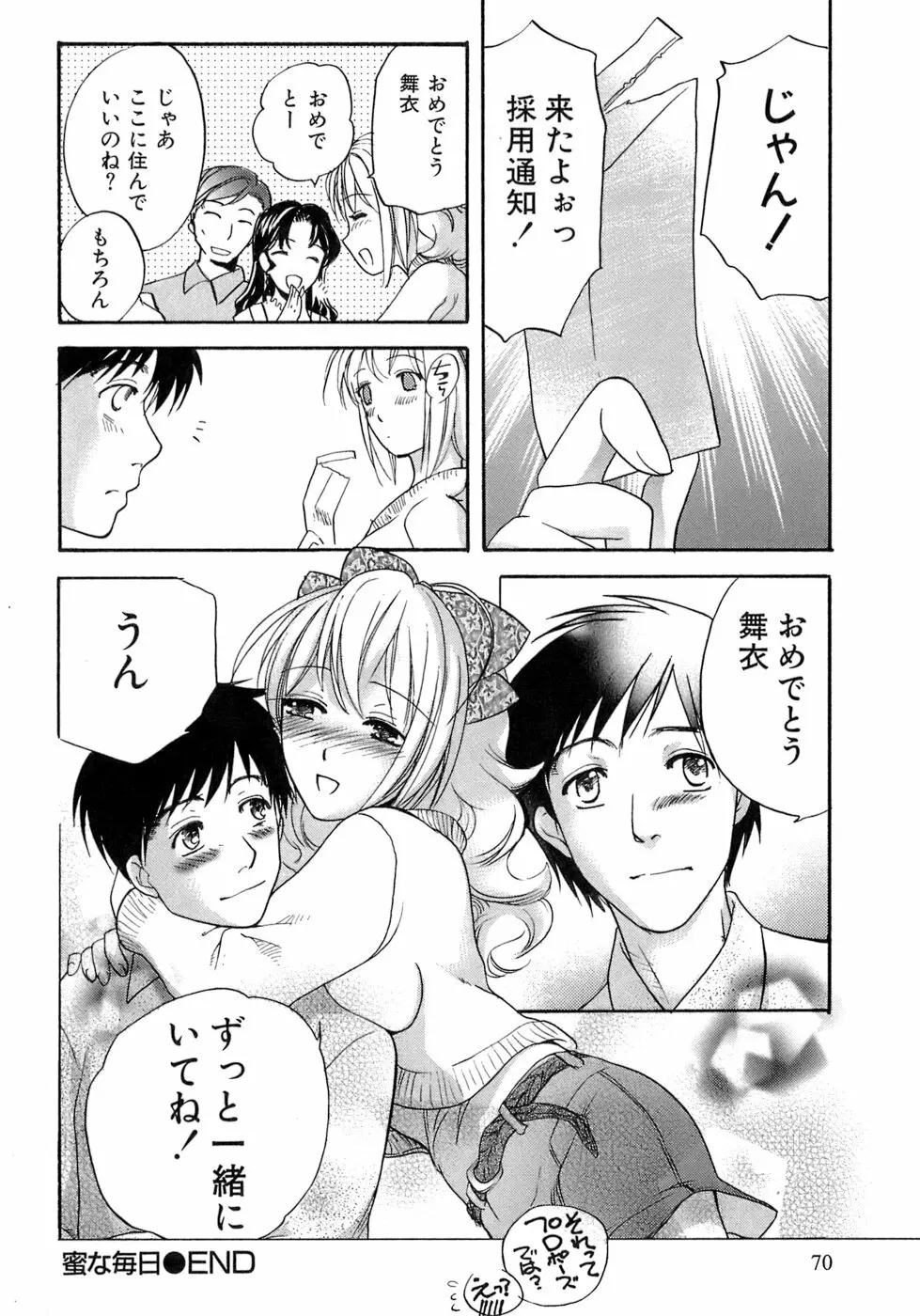 [藤坂空樹] 蜜(ハニー)な毎日 Page.71