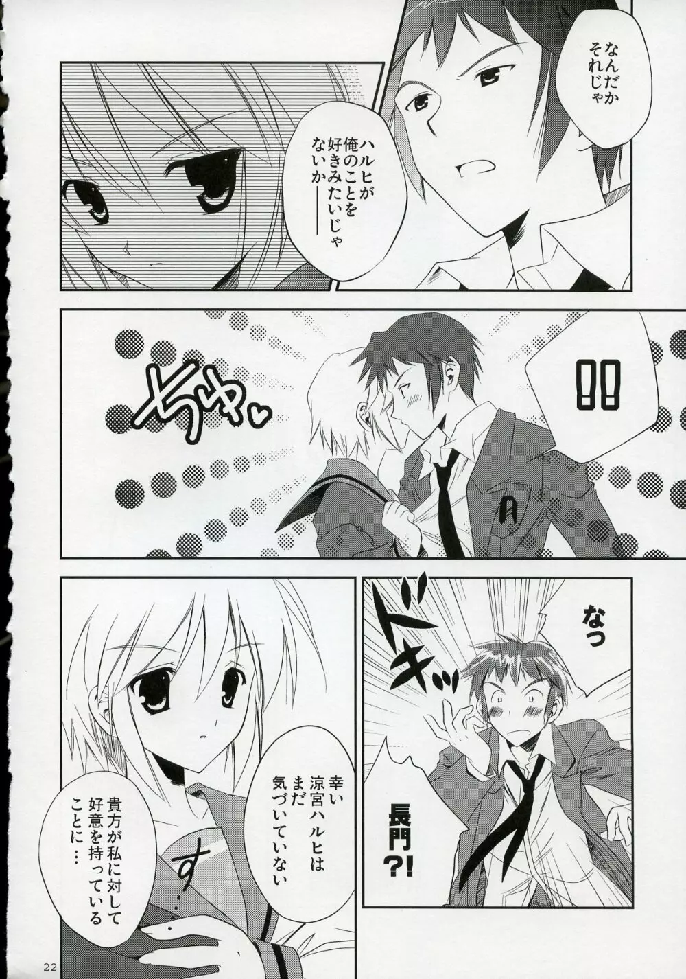 長門 VS キョン Page.21