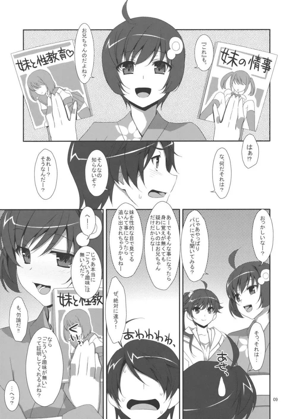 お兄ちゃんは妹に欲情したりしないよねっ？ Page.8