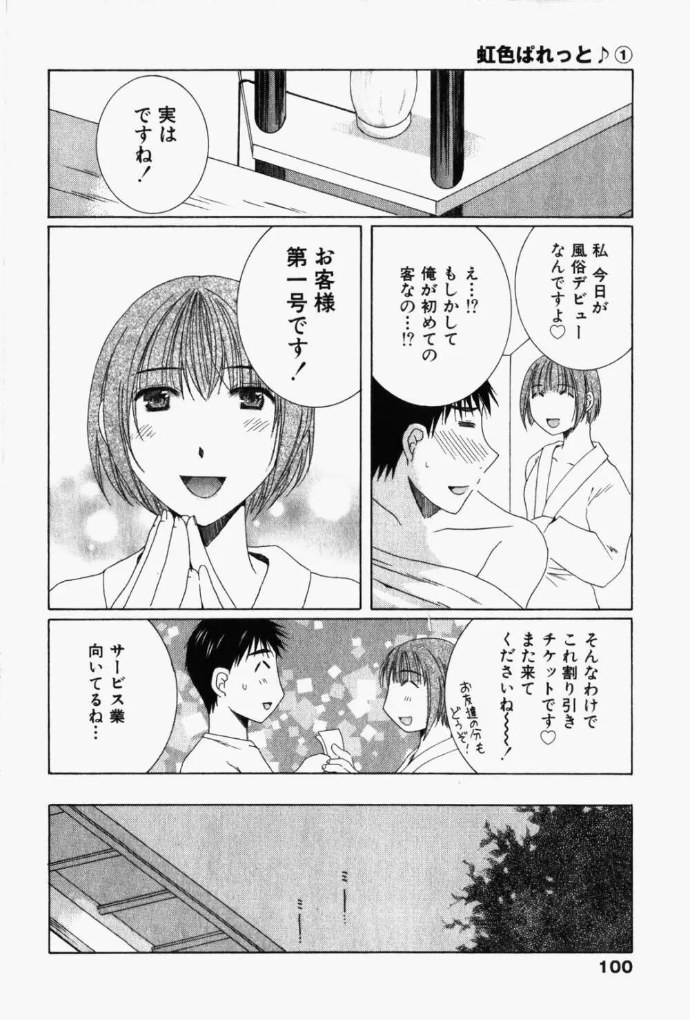 虹色ぱれっと♪ 第1巻 Page.103