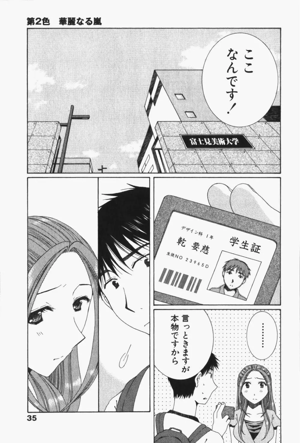 虹色ぱれっと♪ 第1巻 Page.38