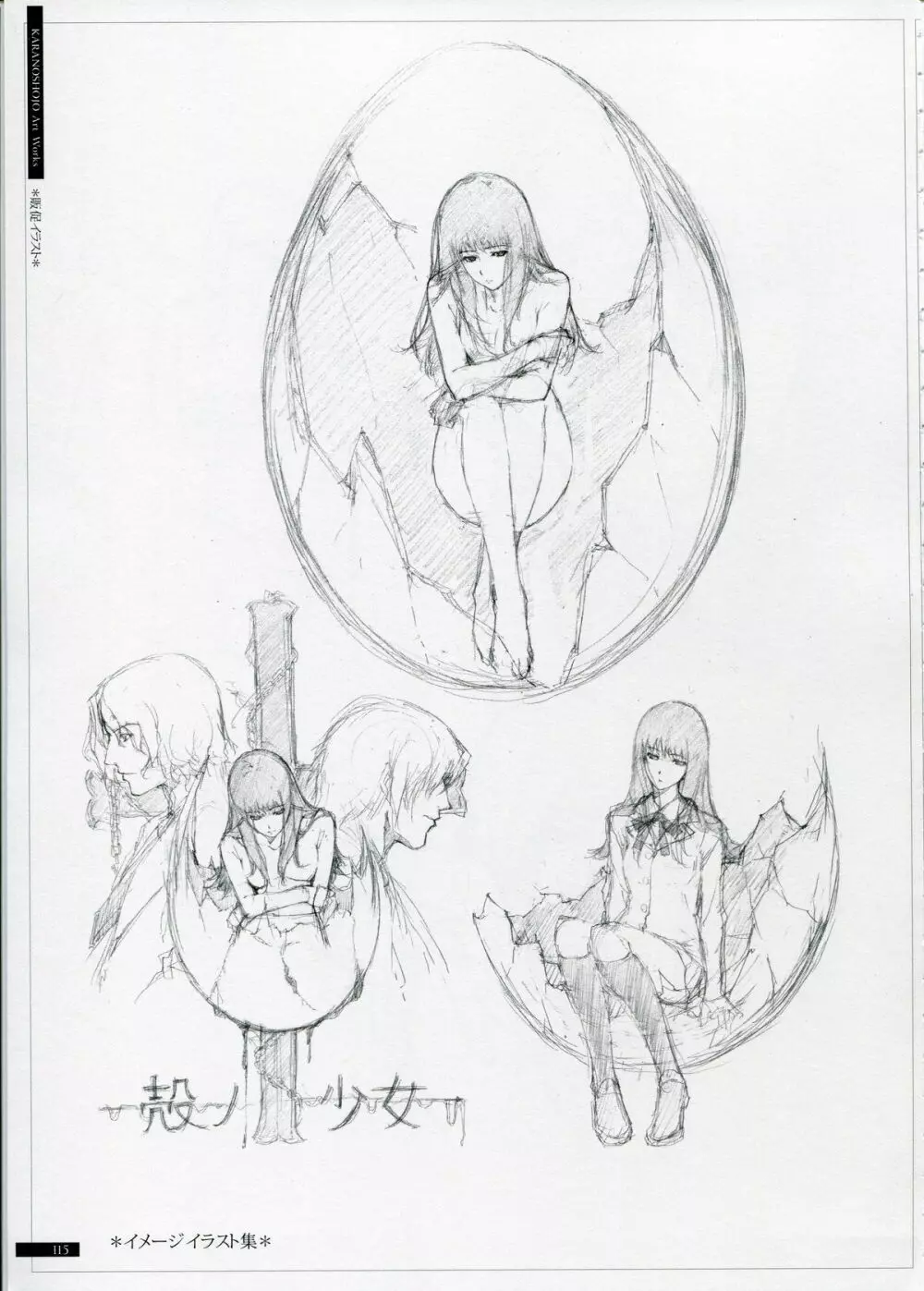 SHEOL KARANOSHOJO Art Work Page.115