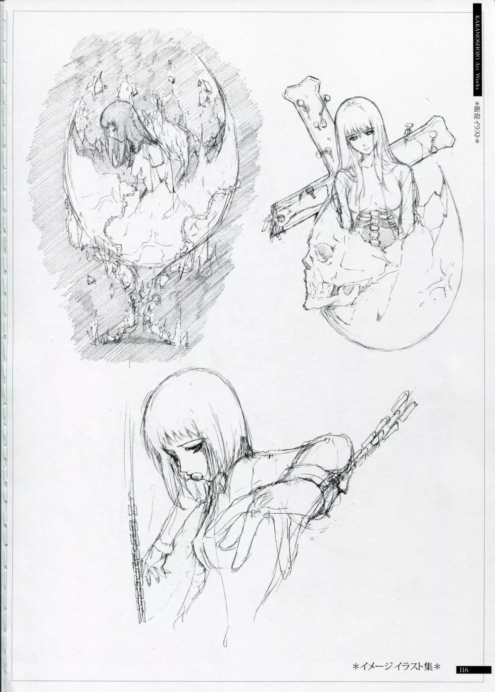 SHEOL KARANOSHOJO Art Work Page.116