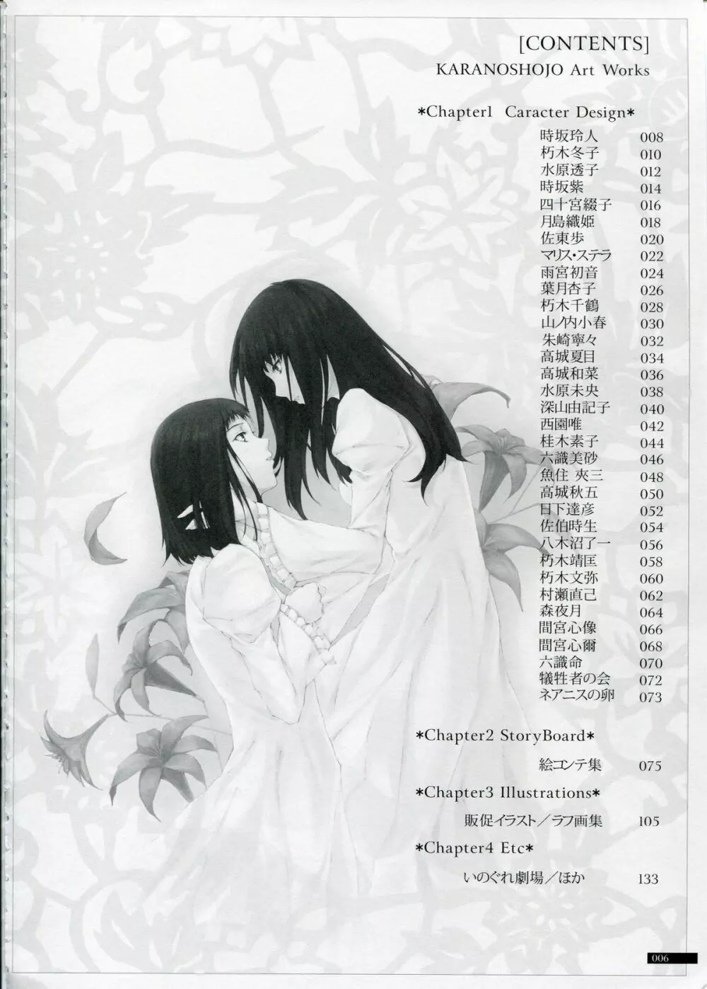 SHEOL KARANOSHOJO Art Work Page.6