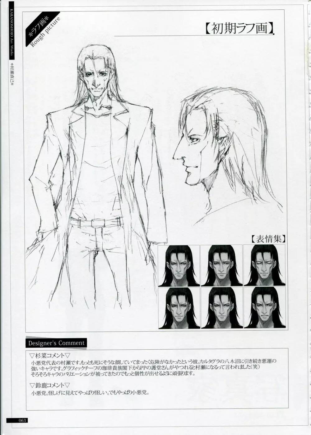 SHEOL KARANOSHOJO Art Work Page.63