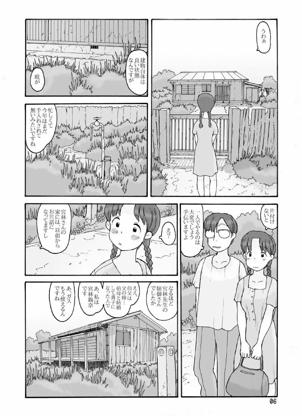 防風林の奥 Page.5