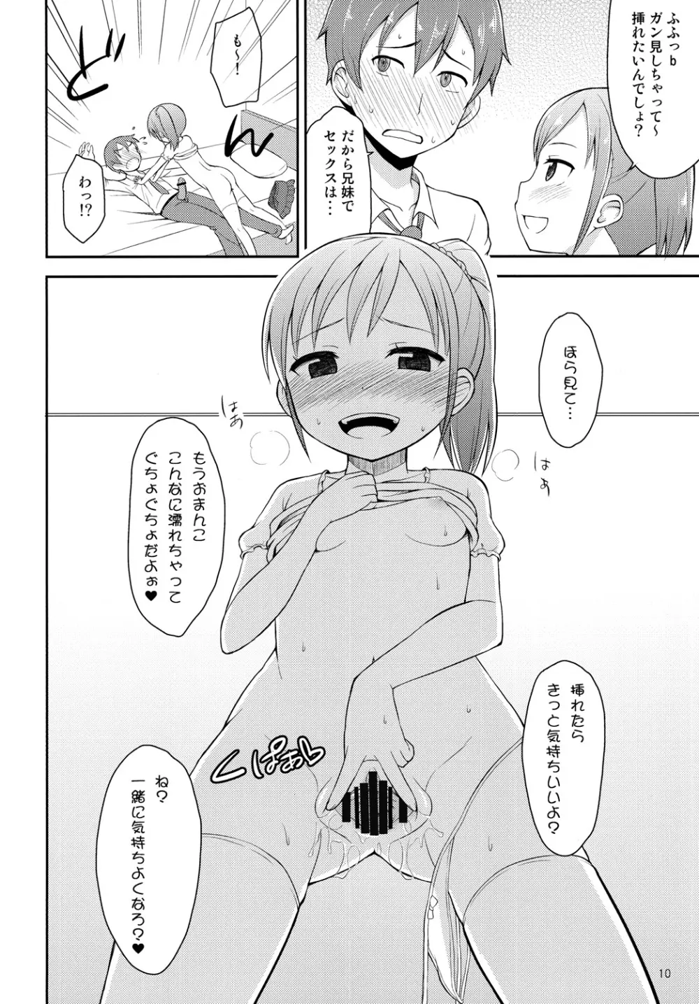 お兄ちゃんは今日からオナニー禁止！ Page.9