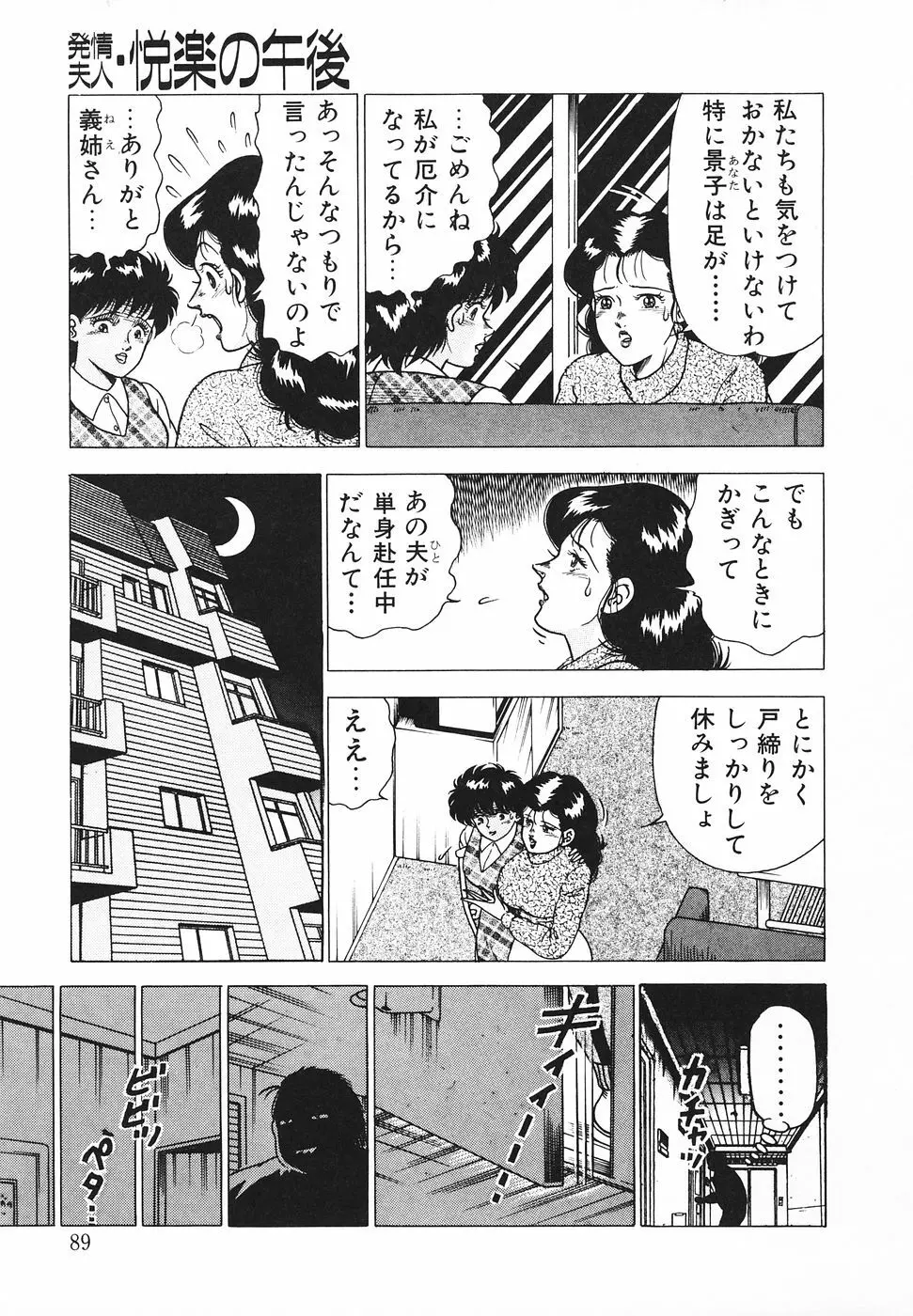発情夫人・悦楽の午後 Page.90