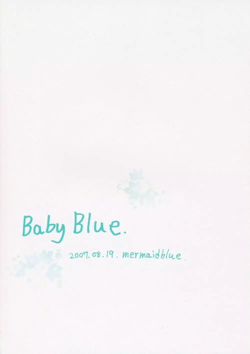 Baby Blue Page.22