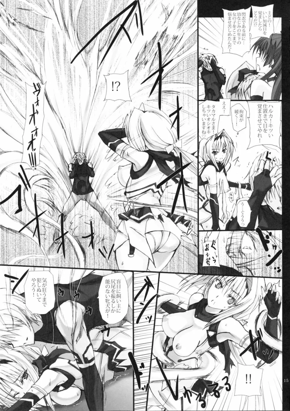 闇間に奔る雷光一筋の未来への導 Page.14