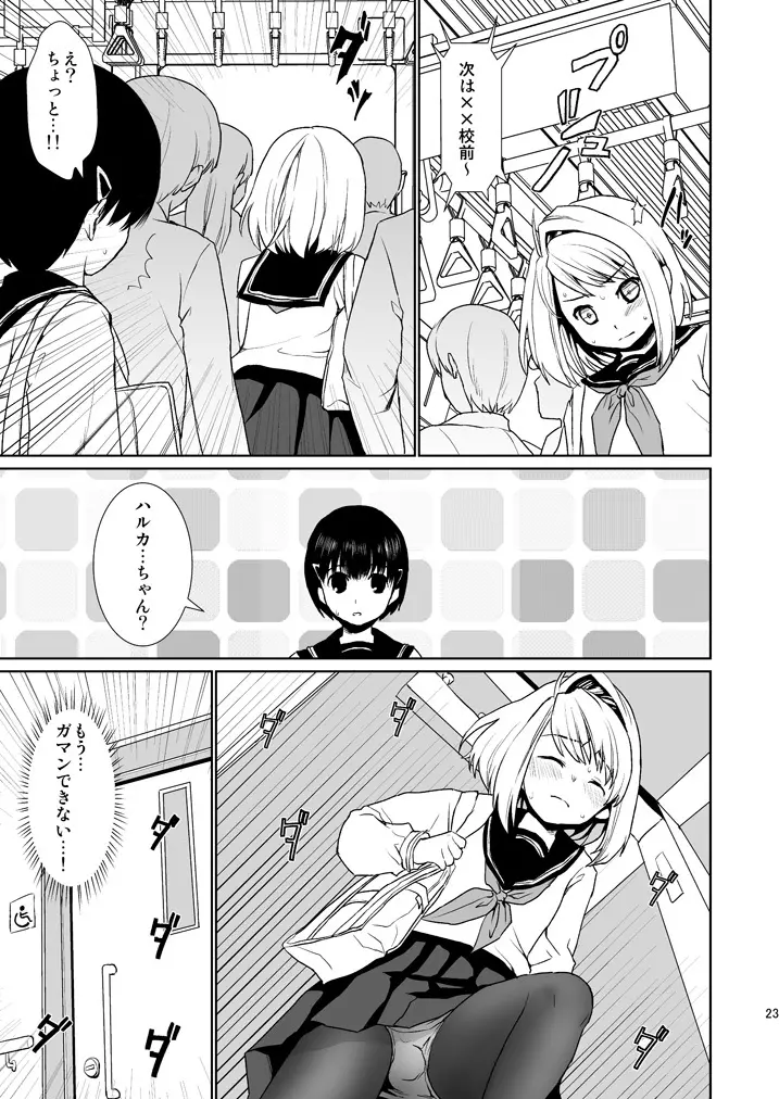 無口少女の痴漢被害2 Page.22